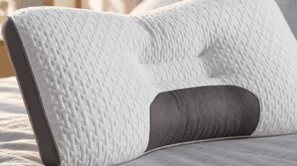 CERVIDREAM™: Almohada Cervical Ergonómica Premium que Te Ayuda a Dormir Cómodo y Despertar Descansado